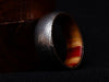 Damascus Steel Ring With Multi-Color Dollar Sheeth Wood Handmade Customized Ring Wedding Ring Engagement Ring